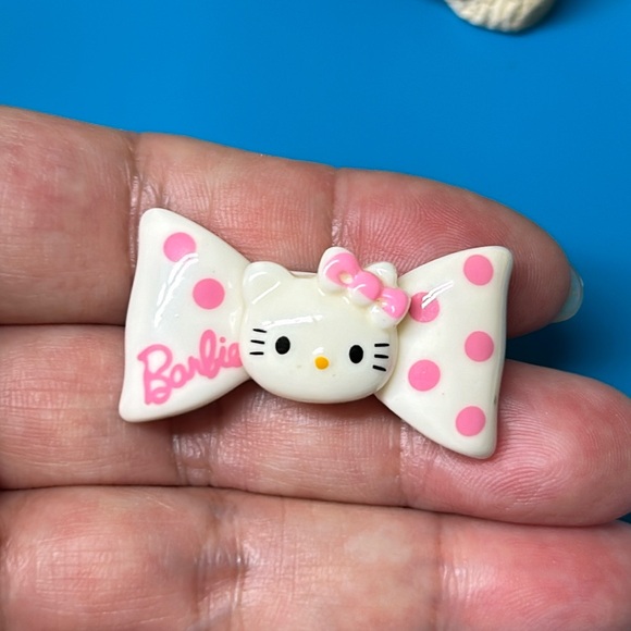 🖤New💕Barbie x Hello Kitty handcrafted ring - Picture 7 of 9